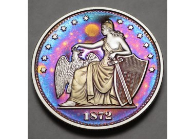 2014 Commemorative Proof of the 1872 Amazonian Dollar "Full Moon"